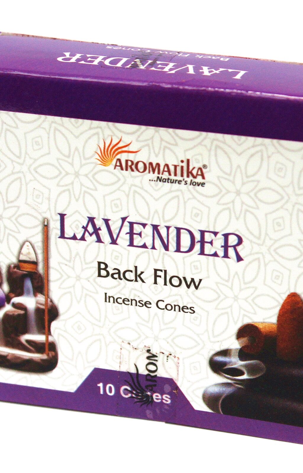 Kadzidełka Stożkowe Backflow Aromatika - Lawenda