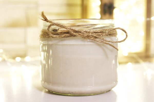 Świeca sojowa drewniany knot zapach ZIMOWY 330ml