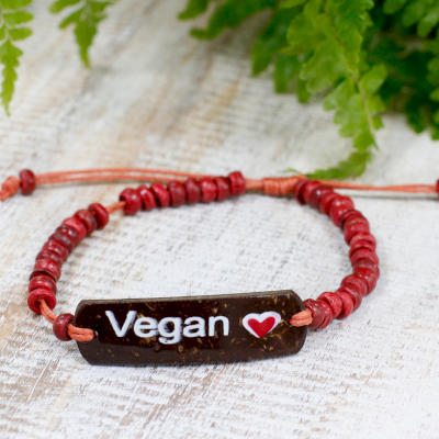 wi (2) Bransoletka z drzewa kokosowego Vegan