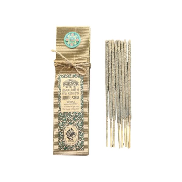 Żywice Rytualne Banjara na Patyku - Biała szałwia