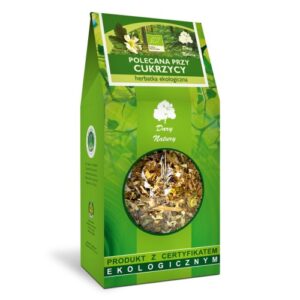 Herbatka Polecana przy cukrzycy EKO 150g Dary Natury