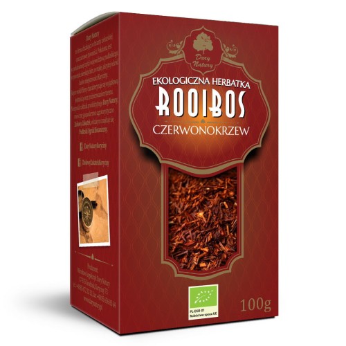 Herbata Rooibos Czerwonokrzew EKO 100g  Dary Natury