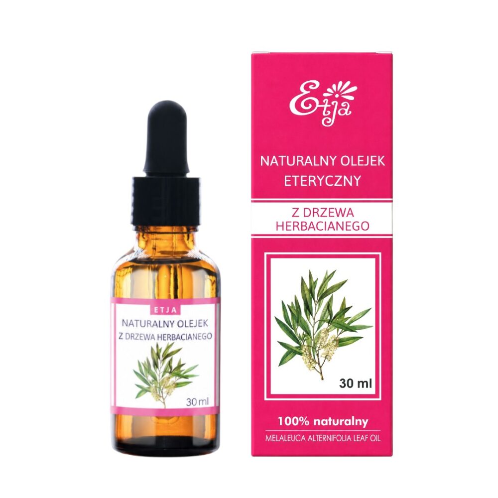 Olejek Eteryczny z Drzewa Herbacianego 30ml Etja Olejek Eteryczny z Drzewa Herbacianego 30ml Etja
