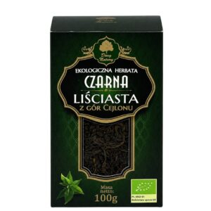 Herbata czarna liściasta EKO 100g Dary Natury
