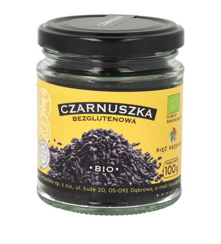 Czarnuszka BIO 100g Pięć Przemian