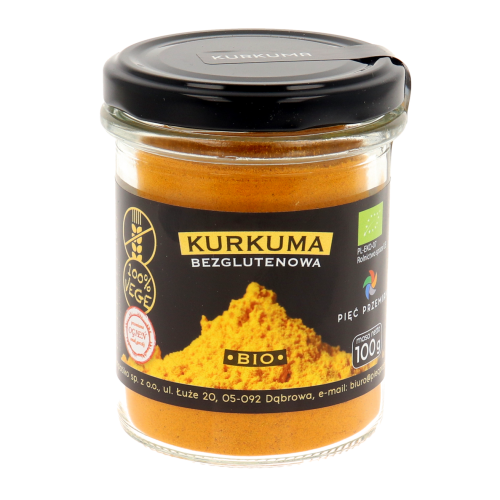 Kurkuma BIO 100g Pięć Przemian