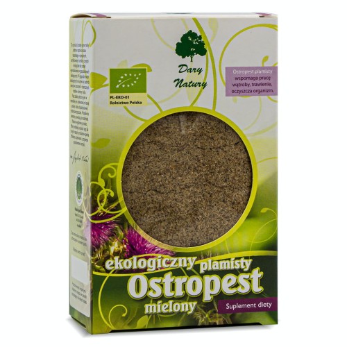 Ostropest plamisty mielony EKO 100g Dary Natury