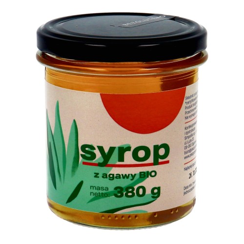 Syrop z agawy BIO 380g Pięć Przemian