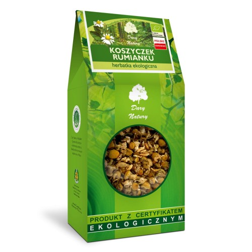 Rumianek koszyczek EKO 100g Dary Natury