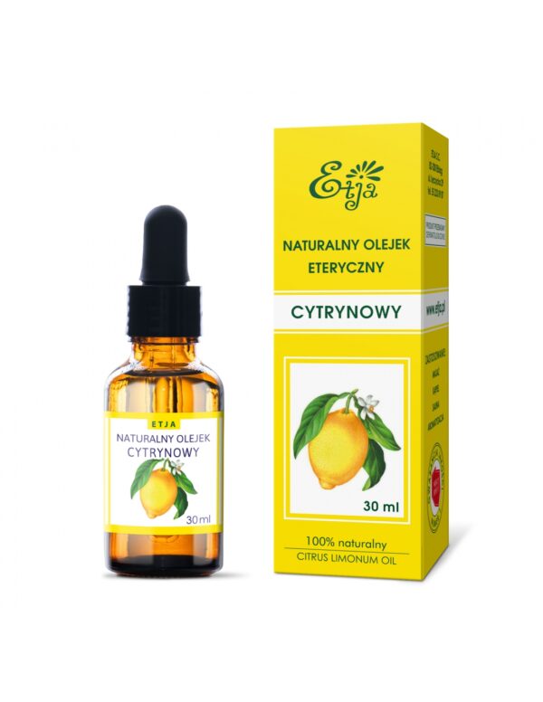 Olejek Eteryczny Cytrynowy 30ml Etja