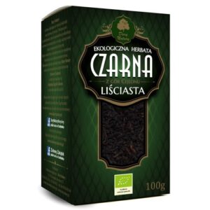Herbata czarna liściasta EKO 100g Dary Natury