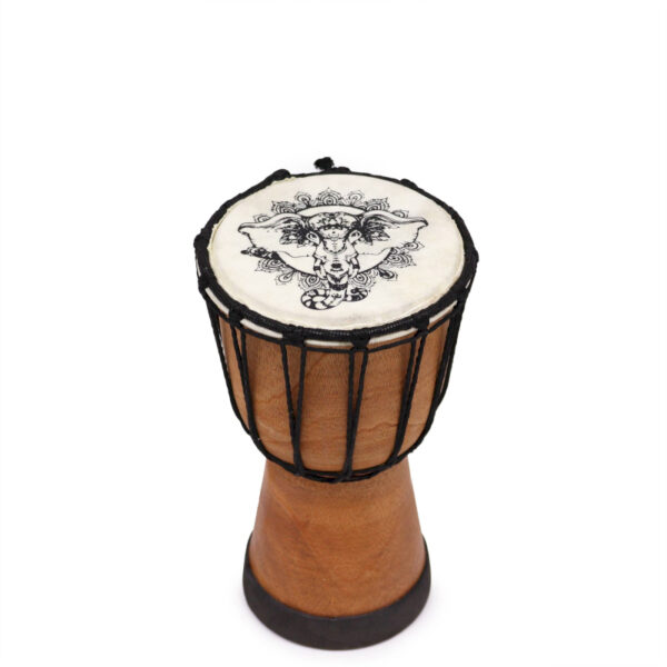 Bęben Djembe Rękodzieło Słoń - 20cm