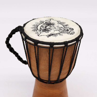 Bęben Djembe Rękodzieło Słoń - 20cm