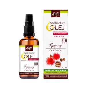 Olej Rycynowy Naturalny BIO 50ml Etja