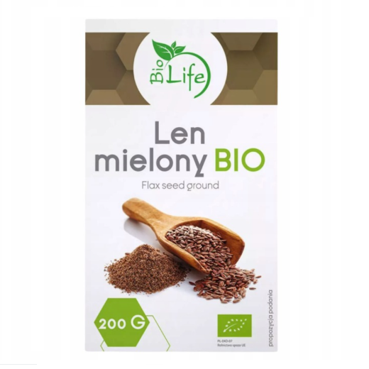 Bez tytułu Len Mielony BIO 200g Biolife
