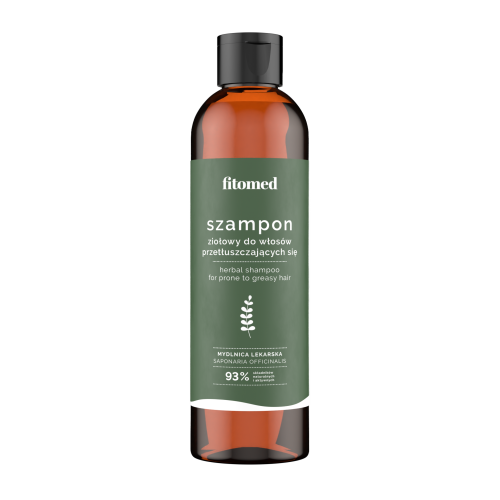 fitomed-szampon-ziolowy-do-wlosow-przetluszczajacych-sie-mydlnica-lekarska-250-g Szampon Ziołowy Włosy Przetłuszczające się 250ml Fitomed
