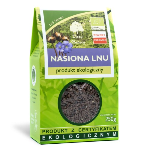 nasiona-lnu-eko-dary Len Nasiona 250g EKO Dary Natury