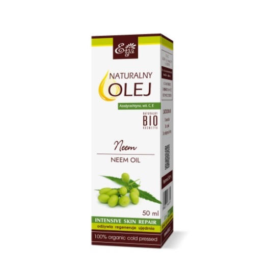 Olej Neem (miodla indyjska) Naturalny BIO 50ml Etja