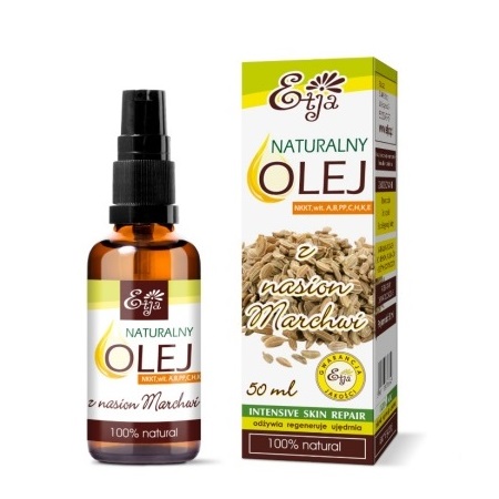 Olej z Nasion Marchwi Naturalny 50ml Etja