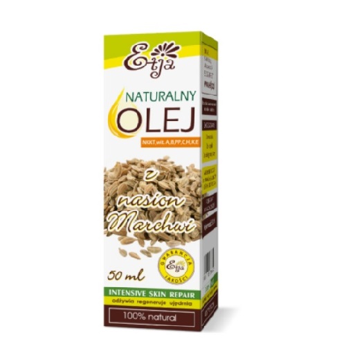 Olej z Nasion Marchwi Naturalny 50ml Etja