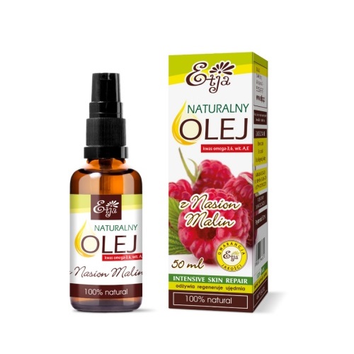 Olej z Pestek Malin Naturalny 50ml Etja