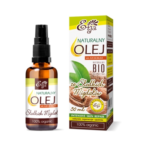 olej-ze-slodkich-migdalow-bio Olej ze Słodkich Migdałów Naturalny BIO 50ml Etja