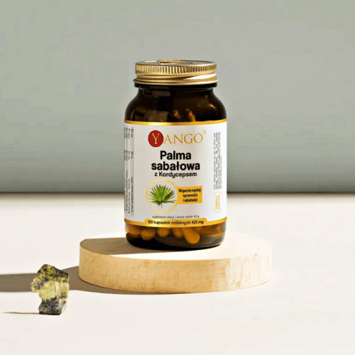 palma sabałowa yango Palma Sabałowa + Kordyceps 100kaps. YANGO