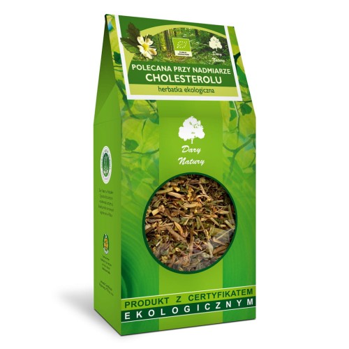 polecana-przy-nadmiarze-cholesterolu Herbatka Polecana na Cholesterol EKO 200g Dary Natury