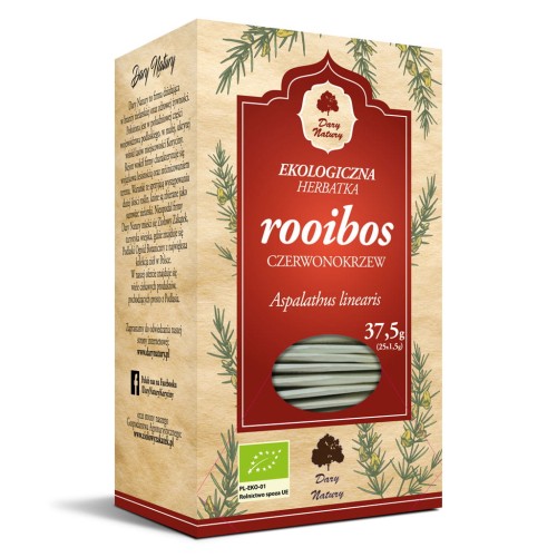 rooibos-fix-saszetki-eko-dary Herbata Rooibos FIX 25x1,5g EKO Dary Natury