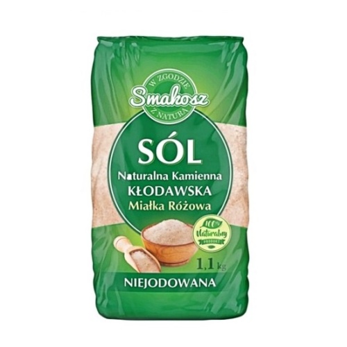 sól-kłodawska-miałka Sól Kłodawska Kamienna Miałka 1,1kg Smakosz