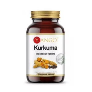 Kurkuma Ekstrakt + Piperyna  60kaps. YANGO