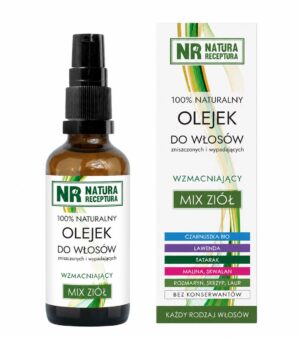 Olejek do włosów MIX ZIÓŁ 50ml Natura Receptura