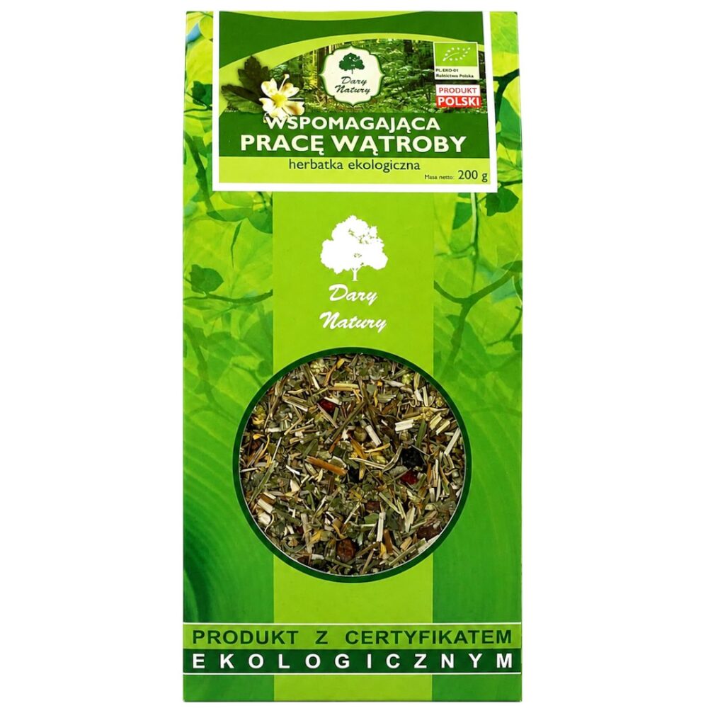 Herbatka Na Wątrobę EKO 200g Dary Natury Herbatka Na Wątrobę EKO 200g Dary Natury