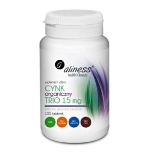 Cynk Organiczny Trio 15mg Aliness