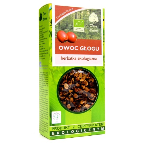 głóg-owoc-eko-dary Głóg Owoc EKO 50g Dary Natury