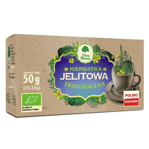 Herbatka Jelitowa EKO FIX 25x2g Dary Natury