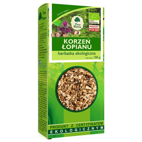 lopian-korzen-eko-dary Łopian Korzeń EKO 100g Dary Natury