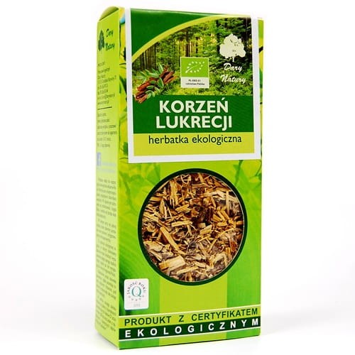 lukrecja-korzeń-eko-dary Lukrecja Korzeń EKO 50g Dary Natury