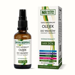Olejek do włosów MIX ZIÓŁ 50ml Natura Receptura