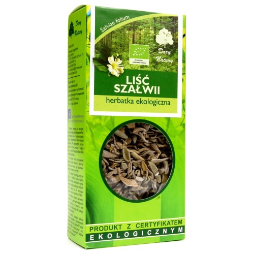 Szałwia Liść  EKO 50g Dary Natury