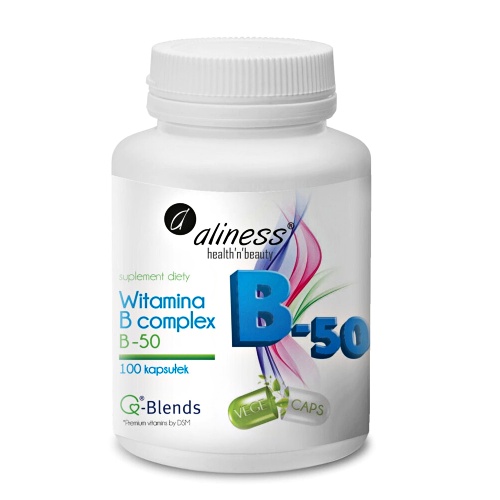 Witamina B Complex B-50 100kaps. Aliness