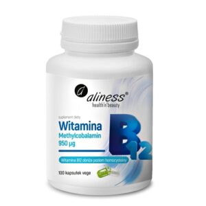 Witamina B12 Methylcobalamin 950µg 100kaps. Aliness