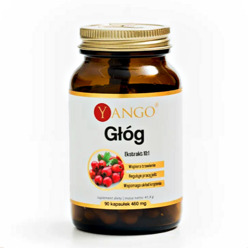 głóg yango Głóg Ekstrakt 90kaps. YANGO