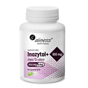 Inozytol 650mg + B6 100kaps. Aliness