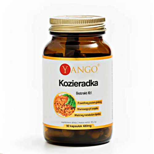 kozieradka ekstrakt Kozieradka Ekstrakt 90kaps. YANGO