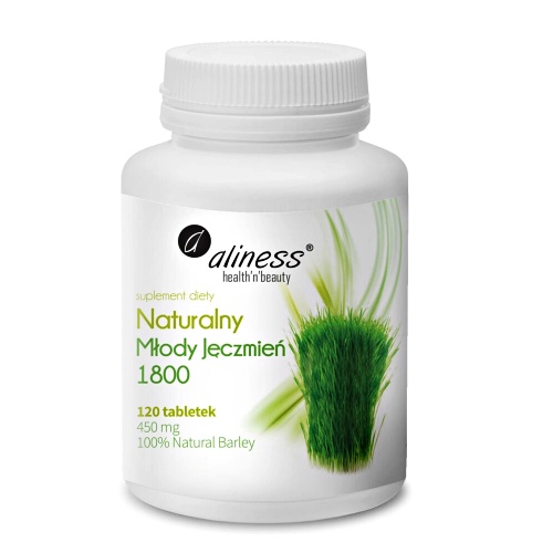 nat.mlody-jeczmien-tabl Młody Jęczmień 120tabl. Aliness