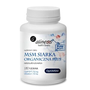 Siarka Organiczna MSM 180tabl. Aliness