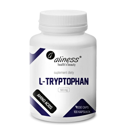 tryptofan L-Tryptofan 500mg 100kaps. Aliness