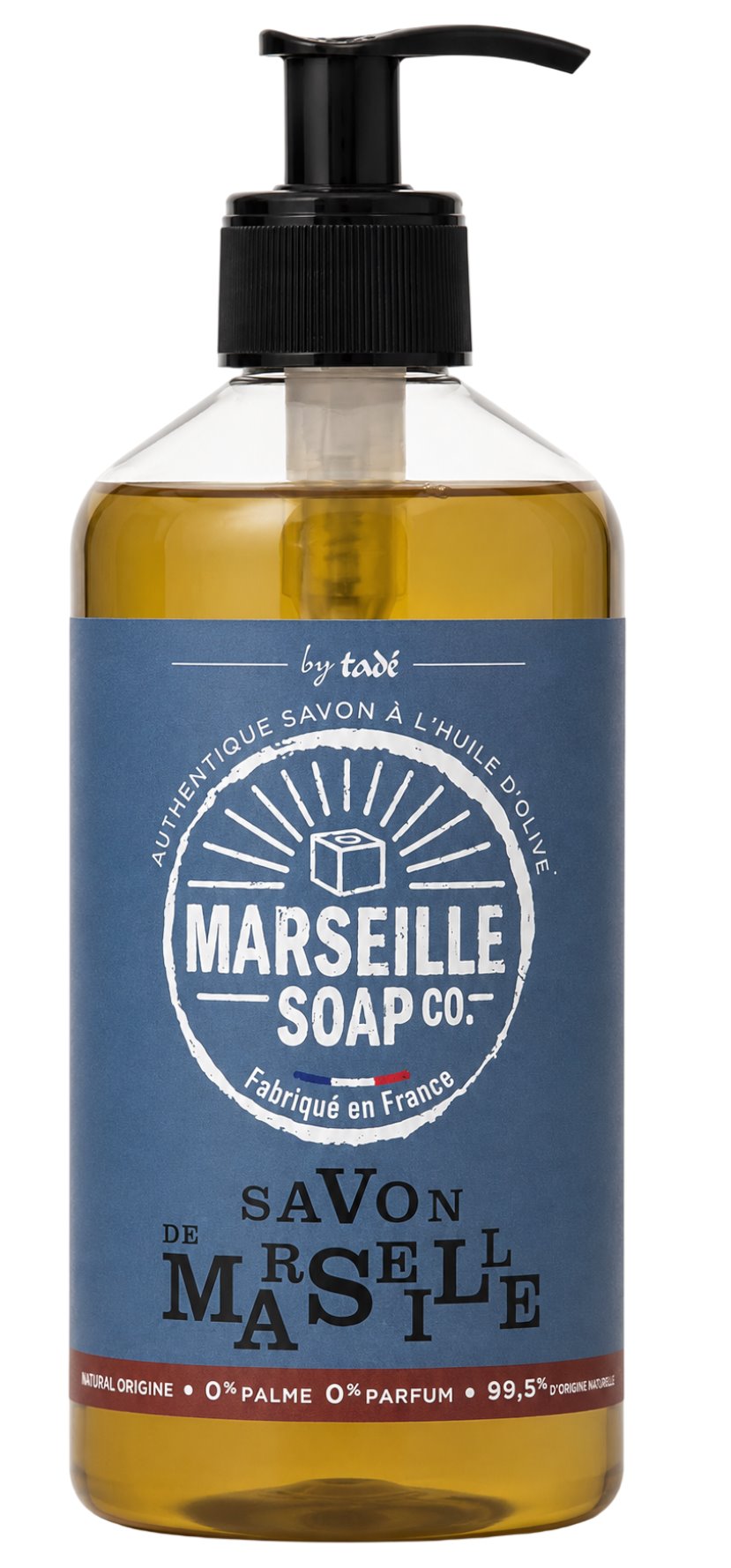 Mydło Marsylskie Oliwkowe 80% w płynie 500ml TADE