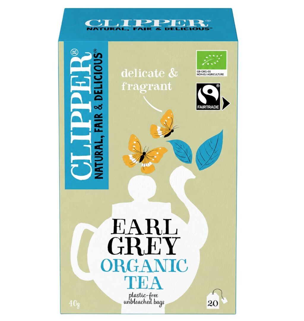 CLIPPER Herbata Czarna Earl Grey Fair Trade BIO 20*2g